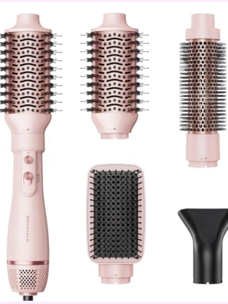 4-In-1 Hot Air Brush Set For Salon Blowouts